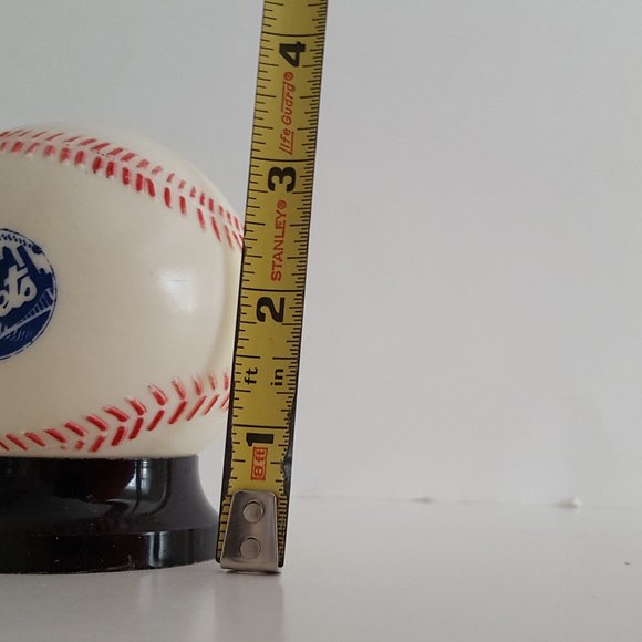 VIntage New York Mets Manufacturers Hanover Trust Plastic Baseball Bank … - Picture 12 of 16